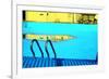 An Empty Public Swimming Pool in the Bronx, New York City-Sabine Jacobs-Framed Photographic Print