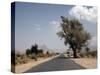 An Empty Road and the Barren Landscape of Western Eritrea, Africa-Mcconnell Andrew-Stretched Canvas
