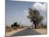 An Empty Road and the Barren Landscape of Western Eritrea, Africa-Mcconnell Andrew-Mounted Photographic Print