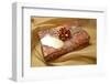 An Empty Tag on a Decorative Gift Box-satel-Framed Photographic Print