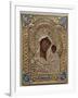 An Enamel and Silver-Gilt Icon of the Virgin Kazanskaya, the Oklad Marked Moscow, 1899-1908-null-Framed Giclee Print