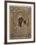 An Enamel and Silver-Gilt Icon of the Virgin Kazanskaya, the Oklad Marked Moscow, 1899-1908-null-Framed Giclee Print