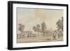 An Encampment in St. James's Park-Paul Sandby-Framed Giclee Print