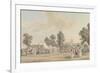 An Encampment in St. James's Park-Paul Sandby-Framed Giclee Print