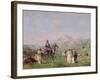 An Encampment in the Atlas Mountains, C.1865-Eugene Fromentin-Framed Giclee Print