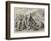 An Encampment of Hungarian Gipsies-null-Framed Giclee Print