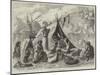 An Encampment of Hungarian Gipsies-null-Mounted Giclee Print