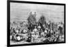 An Encampment of Mormon Converts in the Desert, C1846-null-Framed Giclee Print