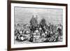 An Encampment of Mormon Converts in the Desert, C1846-null-Framed Giclee Print