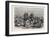 An Encampment of Mormon Converts in the Desert, North America, USA, 1870S-null-Framed Giclee Print