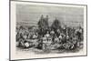 An Encampment of Mormon Converts in the Desert, North America, USA, 1870S-null-Mounted Giclee Print