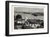 An Encampment on the River Congo. the Congo River (In the Past also known as the Zaire River) Is a-null-Framed Giclee Print