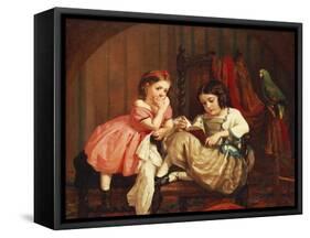 An Enchanting Tale, 1861-George Cochran Lambdin-Framed Stretched Canvas