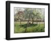 An Enclosure in Eragny-Camille Pissarro-Framed Giclee Print