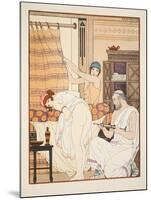 An Enema, Illustration from 'The Works of Hippocrates', 1934 (Colour Litho)-Joseph Kuhn-Regnier-Mounted Giclee Print