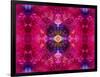 An Energetic Symmetric Onament from Flower Photographs-Alaya Gadeh-Framed Photographic Print