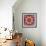 An Energetic Symmetric Onament from Flower Photographs-Alaya Gadeh-Framed Photographic Print displayed on a wall