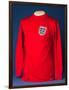 An England Shirt with International Badge, as Worn by the 1966 World Cup Winning Team-null-Framed Giclee Print