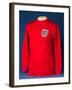 An England Shirt with International Badge, as Worn by the 1966 World Cup Winning Team-null-Framed Giclee Print