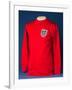 An England Shirt with International Badge, as Worn by the 1966 World Cup Winning Team-null-Framed Giclee Print