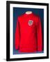 An England Shirt with International Badge, as Worn by the 1966 World Cup Winning Team-null-Framed Giclee Print