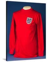An England Shirt with International Badge, as Worn by the 1966 World Cup Winning Team-null-Stretched Canvas
