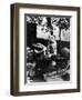 An English Bulldog Perches on a Junk Pile, Ca. 1930-null-Framed Photographic Print