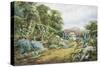 An English Country Garden-Henry Stannard-Stretched Canvas