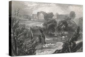 An English Country Scene-null-Stretched Canvas