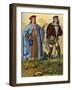 An English Courtier of 1450 and an English Gentleman of 1500-Edward May-Framed Giclee Print