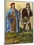 An English Courtier of 1450 and an English Gentleman of 1500-Edward May-Mounted Giclee Print