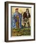 An English Courtier of 1450 and an English Gentleman of 1500-Edward May-Framed Giclee Print