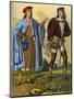 An English Courtier of 1450 and an English Gentleman of 1500-Edward May-Mounted Giclee Print