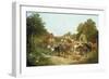 An English Homestead-John Frederick Herring I-Framed Premium Giclee Print