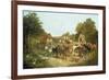 An English Homestead-John Frederick Herring I-Framed Giclee Print