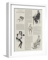 An English Humoristic Artist, Mr Phil May at Home-Phil May-Framed Giclee Print