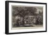 An English Merry-Making, a Hundred Years Ago-William Powell Frith-Framed Giclee Print