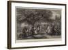 An English Merry-Making, a Hundred Years Ago-William Powell Frith-Framed Giclee Print