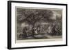 An English Merry-Making, a Hundred Years Ago-William Powell Frith-Framed Giclee Print