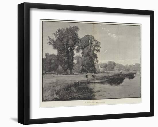 An English Pastoral-George L. Seymour-Framed Giclee Print