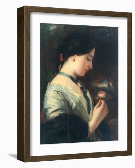 An English Rose-Charles Baxter-Framed Giclee Print