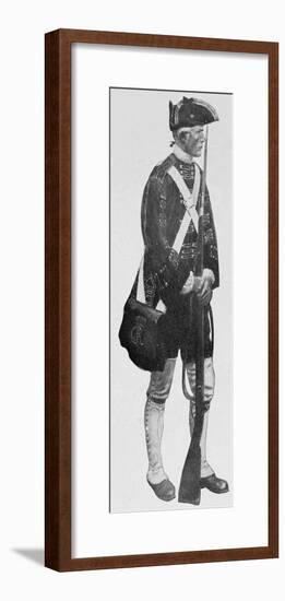 An English Soldier, from the Mural Decoration, Hudson County Court House, Jersey City, New Jersey-Howard Pyle-Framed Giclee Print
