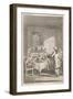 An English Tea Party Indoors-null-Framed Art Print