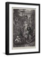 An English Village Wedding, on the Banks of the Wye-Sydney Prior Hall-Framed Premium Giclee Print