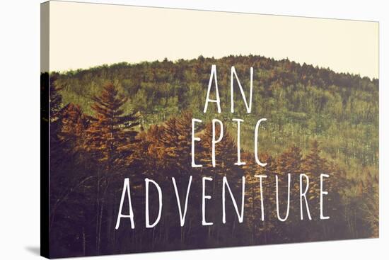 An Epic Adventure-Vintage Skies-Stretched Canvas