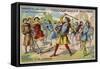 An Episode from the Youth of Bertrand Du Guesclin, Constable of France-null-Framed Stretched Canvas