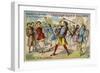 An Episode from the Youth of Bertrand Du Guesclin, Constable of France-null-Framed Giclee Print