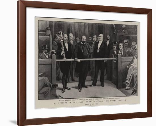 An Episode in the Parliamentary Inquiry on Money Lending-Alexander Stuart Boyd-Framed Giclee Print