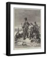 An Episode of the Retreat from Moscow-Joseph-Louis Hippolyte Bellange-Framed Giclee Print