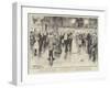 An Equal Footing, a Christmas Dance at a Country House-Frederick Barnard-Framed Giclee Print